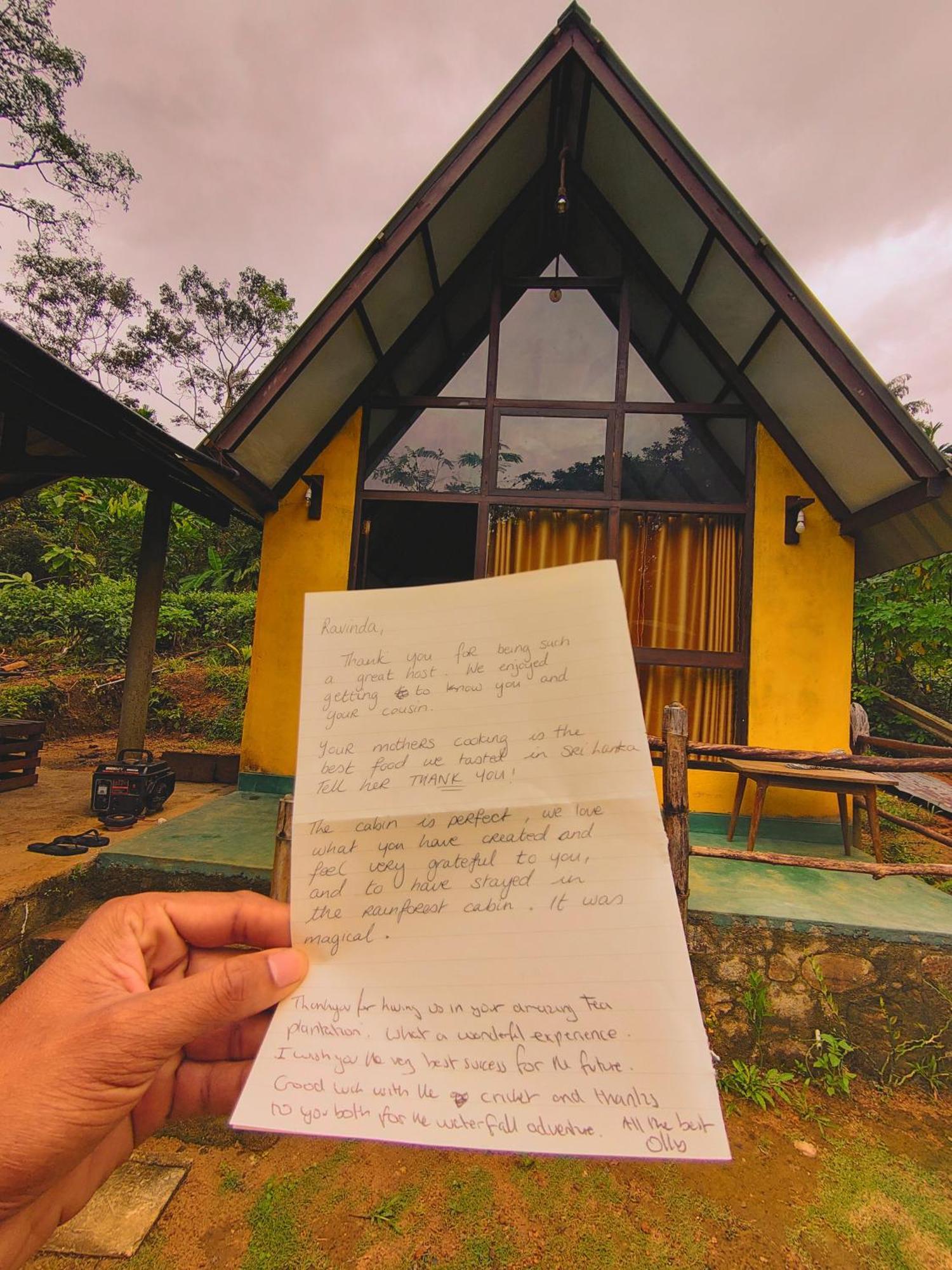 Rainforest Cabin Deniyaya Exterior foto